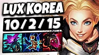 Lux vs Orianna [ MID ] Lol Korea Grandmaster Patch 25.13 ✅