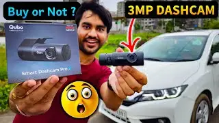 सबसे सस्ता 🔥 The Best Dashcam in India! Qubo Car Dash Camera Pro X Unboxing & Review