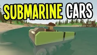 Unturned - SUBMARINE VEHICLES - Salamander Amphibious Vehicles Mod!! (Unturned Mod Showcase)