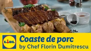 Coaste de porc in stil barbeque &bull; Gateste cu Chef Florin Dumitrescu