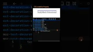 HTML CSS Text Decoration #coding #shorts