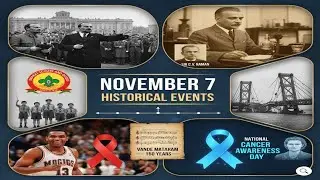 ​🗓️ November 7: From Revolution to Renaissance | Global and Indian Historical Events​ #trending 