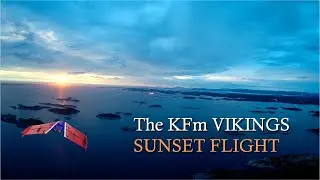 The KFm Vikings - Sunset at the western coast of Norway