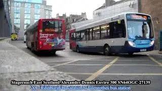 Half an hour at Edinburgh bus station