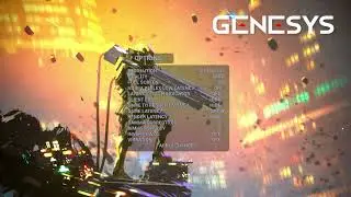 Genesys, First Action RPG P2E Next Gen Graphics Game Official Menu. MetaGameSpace Gaming Metaverse