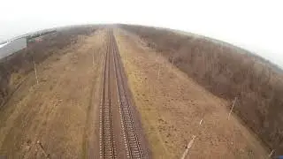 Акро над ЖД. Тест новых батарей CNHL black 1500mA 100C