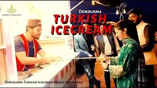 Turkish Ice cream Challenge  | Monal | Ashba Haider
