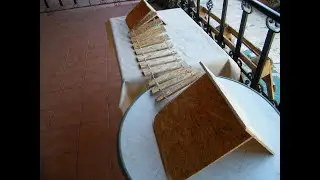 Paso a paso como hacer, una pasarela con repisas, en madera, para gatos,fácil y sencillo.