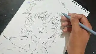 Baki hanma drawing