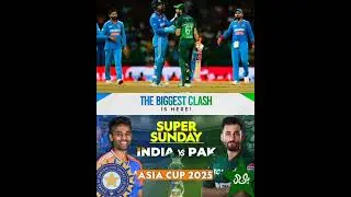 ⏳ Countdown Starts!🇮🇳 India vs Pakistan 🇵🇰 &ndash; The Battle is Coming 🔥...
