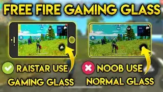 Free Fire Best Gaming Glass | Matte Finish Tempered Glass For Garena Free Fire | Gaming Glass Hindi