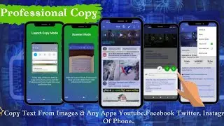 Copy Text From Any App | Professional Copy