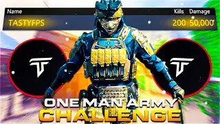 MW2: 1 MAN GETS ALL 200 KILLS in TEAM DEATHMATCH! (Modern Warfare 2 One Man Army Challenge)