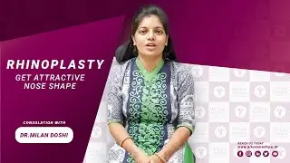 2 Years Transformative Journey of #Rhinoplaty Surgery Performed by Dr. Milan Doshi, Allure Medspa