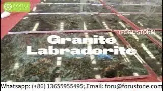 Luxury Labradorite Blue Granite Composite  Panel- FOR U Stone #labradorite #bluegranite #forustone