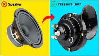 How to convert Speaker into 12V Bike Horn | Normal speaker to Buzzer