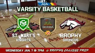 Saint Mary's vs. Brophy Prep