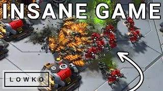StarCraft 2: Clem vs Elazer in an ABSOLUTE BANGER! (New Map)