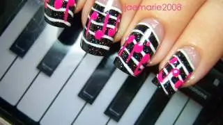 Music Notes Nail Design-Requested