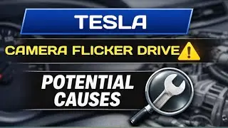 Камера заднего вида Tesla мерцает во время движения &ndash; возможные причины.