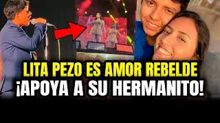 LITA PEZO PRESENTA A SU HERMANO CANTANTE DE AMOR REBELDE &iexcl;JOVEN TALENTO!