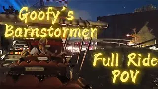 Goofy's Barnstormer Full Ride POV