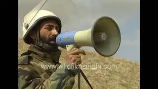 Archival footage shows Afghan Army demining old Soviet era landmines