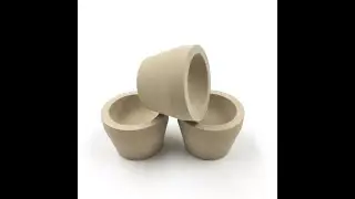 Fire Assaying Magnesia Crucible Cupel for Gold Melting