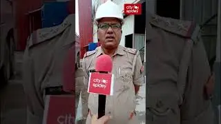 Noida- Massive Fire at mattress factory in sector 80 / #ytshorts #ytshortsindia #ytviral