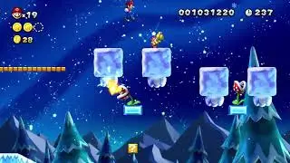 Layer Cake Desert Piranha Plants on Ice All Star Coins New Super Mario Bros U Deluxe