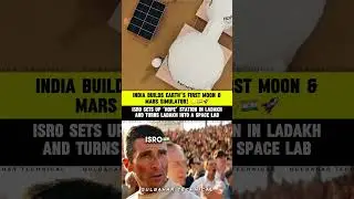 India builds Earth&rsquo;s first Moon & Mars base | ISRO turns Ladakh into a space simulator 🌑🚀