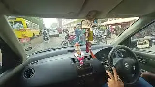 2024 Maruti Suzuki Dzire Driving Experience in Town Traffic | Urban Commute Adventure
