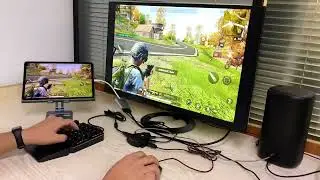 Use Gamwing Lingzha2 Pro Play PUBG2(PUBG NEW STATE)灵吒2 Pro,键鼠玩绝地求生未来之役