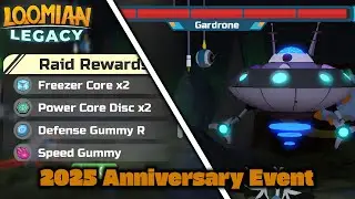 BEATING Every GARDRONE RAIDS In The ANNIVERSARY EVENT 【Loomian Legacy】