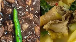 Native Chicken Tinula and Dinuguan @Mandirigmavibes