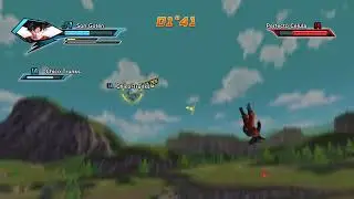 DRAGON BALL XENOVERSE goten y trunks vs cell