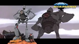 Diamond Select Toys Iron Giant Gallery Diorama PVC Statue