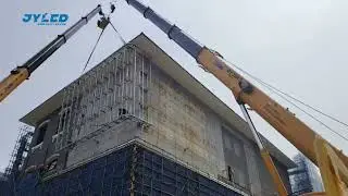 Outdoor 3D Led Screen Structure Installation