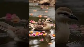 &ldquo;Mother Bird&rsquo;s Unconditional Love 💖 | Emotional Fantasy Rain to Lotus Lake Cinematic Story&rdquo;