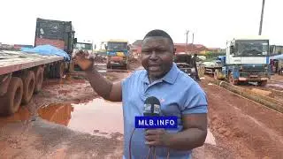La route Kagbelen Sanoyah est un v&eacute;ritable calvaire 