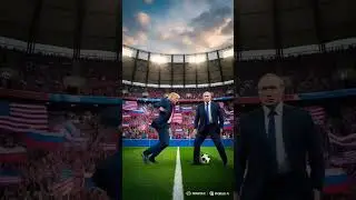 Trump vs Putin #trumpvsputin #foodboll #shortsfeed #shorts #viral #trumpvsputinfoodbalmatch #shoker
