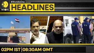 Amit Shah Lashes Out at Rahul Gandhi | J&K: NIA Conducts Raids in Bandipora | HEADLINES