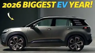 The EV Revolution 2026: 20 New Electric Cars You MUST Know!