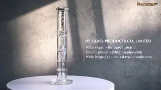Phoenix Star Percolator Bong with Honeycomb & Matrix Perc PHX334