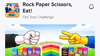Rock Paper Scissors, Eat! #fypage #roblox #robloxmemes #robloxedit #robloxshorts #shorts #amazing 