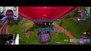 Father/son Fortnite game Stream