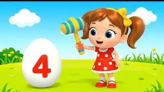 🥚🚗 Surprise Egg Cars Counting Song! | Crack Crack Crack | Learn Numbers 1 to 5 for Kids 🎶