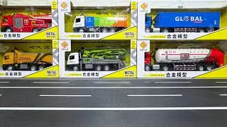 Satisfying With Miniature Truck Unboxing | Diecast Truck Review | Diecast Model Truck