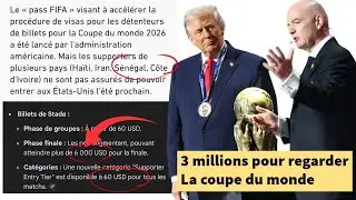 Coupe du Monde aux USA 🇺🇸 : Billets &agrave; 3 Millions FCFA, Visas Refus&eacute;s et Boycott International 