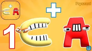 Merge Alphabet: Merge Lore ABC - Gameplay Walkthrough Part 1 Level 1-8 Alphabet Lore A-Z (Android)